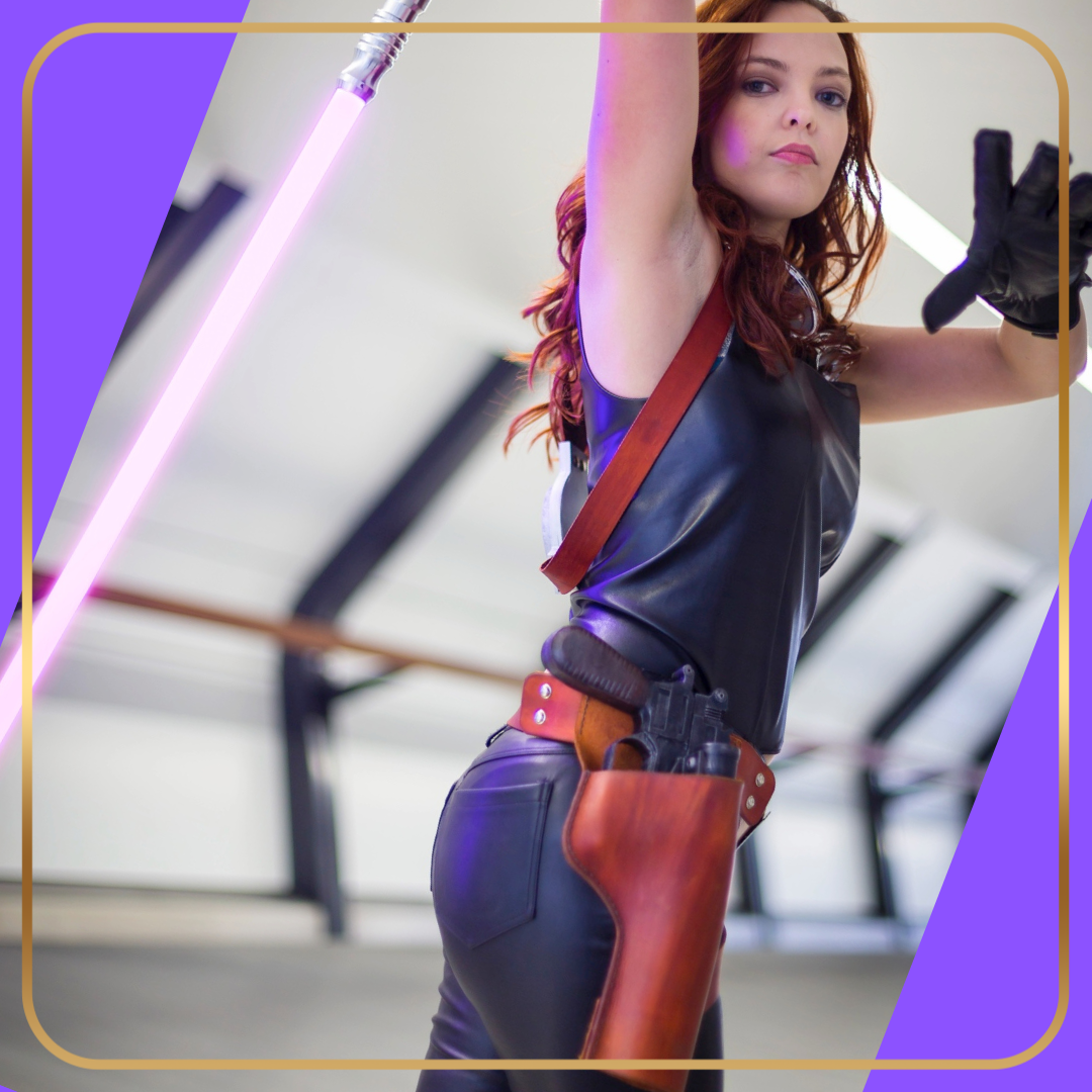 Mara Jade-Inspired Shoulder Rig & Belt – A Legacy in Leather