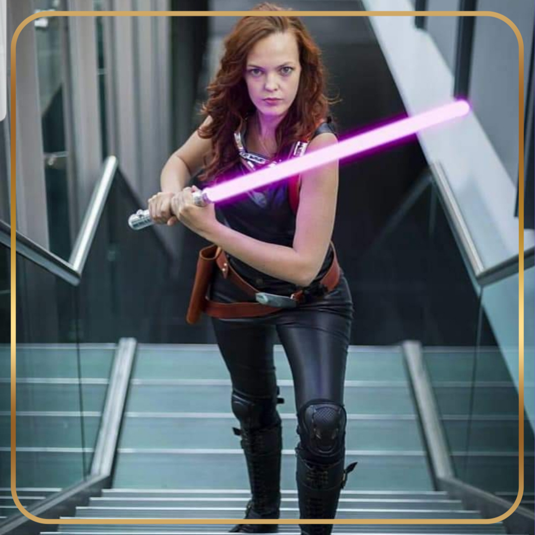 Mara Jade-Inspired Shoulder Rig & Belt – A Legacy in Leather