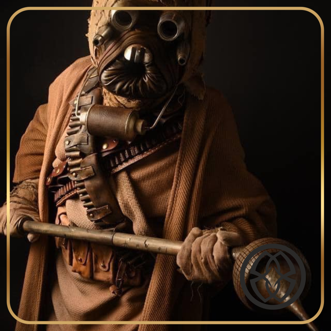 Tusken Raider Belt, Pouches and Bandolier