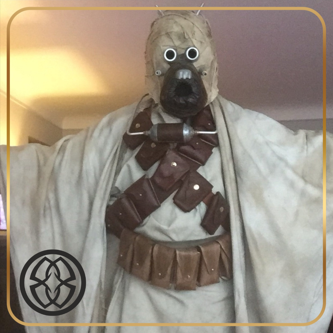 Tusken Raider Belt, Pouches and Bandolier